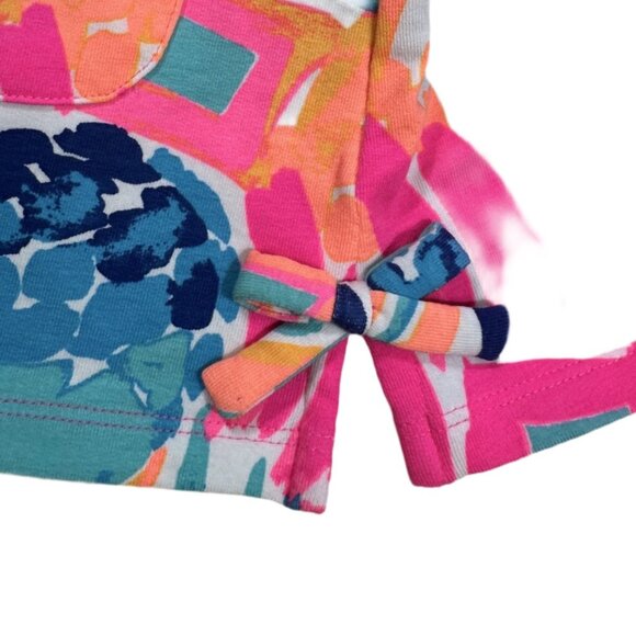 NWOT Lilly Pulitzer Girls 18-24M Multicolor Tropical Print Shift Dress - Picture 3 of 5